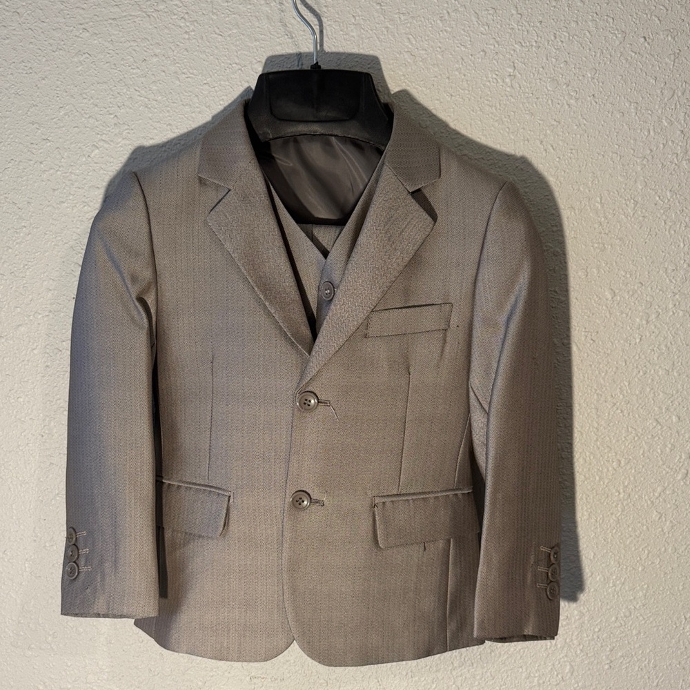 Andrew Fezza Kids Gray Blazer